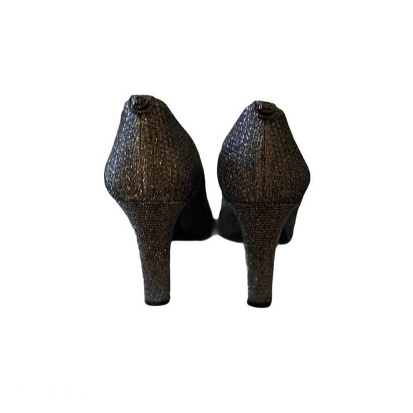 MICHAEL Michael Kors pointed Ibbi Glitter Pumps Heels Size 7.5 - Picture 4 of 6